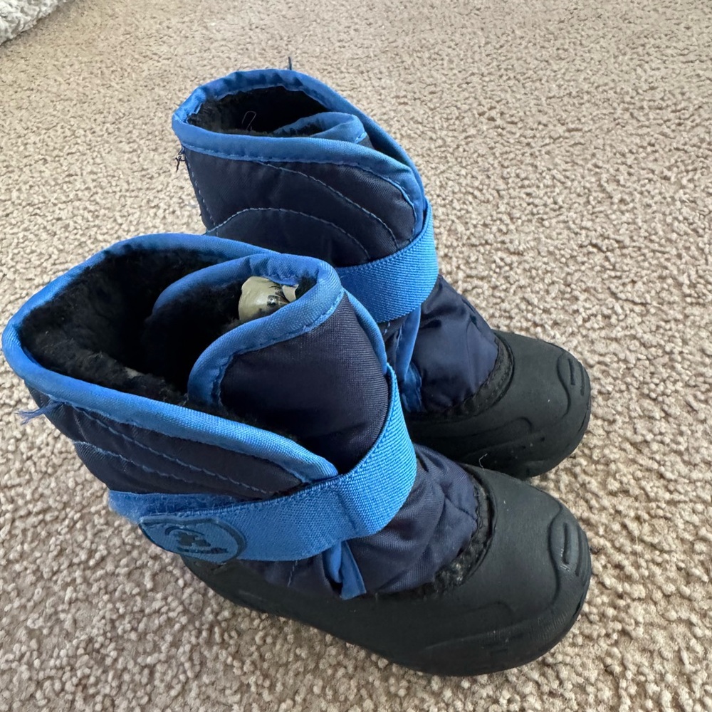 Kamik Kids Boots in Blue and Black